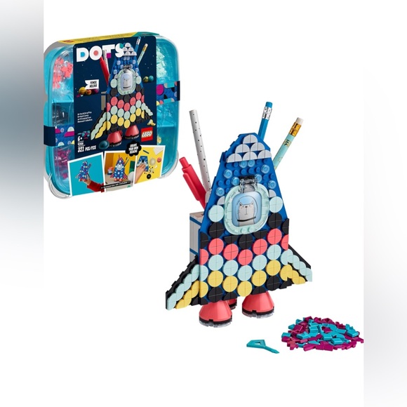 LEGO DOTS - PENCIL HOLDER (41936) NIB - Missing Exterior Packaging (2021) - Picture 1 of 15
